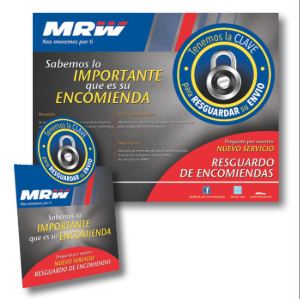 Campaña impresa para MRW