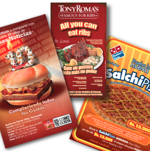 Material impreso para Varios clientes