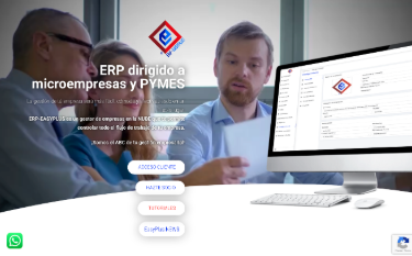 Web de ERP-EasyPlus